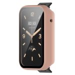 Για Xiaomi Mi Band 7 Pro PC+ σκληρυμένη μεμβράνη Πλήρως κλειστή προστατευτική θήκη ρολογιού (ροζ) - Image 2