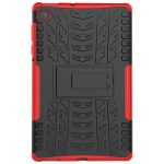 Για  Lenovo Tab M10 Plus TB-X606F Αντικραδασμική θήκη TPU+PC με θήκη (κόκκινη) - Image 3