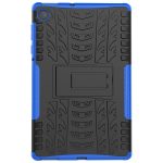 Για Lenovo Tab M10 Plus TB-X606F Tire Texture Προστατευτική θήκη TPU+PC με θήκη (Μπλε) - Image 3