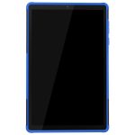 Για Lenovo Tab M10 Plus TB-X606F Tire Texture Προστατευτική θήκη TPU+PC με θήκη (Μπλε) - Image 4