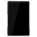 Για Lenovo Tab M10 Plus TB-X606F Tire Texture Προστατευτική θήκη TPU+PC με θήκη (λευκή) - Image 4