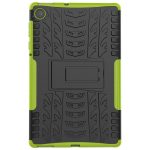 Για Lenovo Tab M10 Plus TB-X606F Tire Texture Προστατευτική θήκη TPU+PC με θήκη (πράσινη) - Image 3