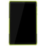 Για Lenovo Tab M10 Plus TB-X606F Tire Texture Προστατευτική θήκη TPU+PC με θήκη (πράσινη) - Image 4