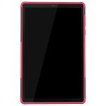 Για Lenovo Tab M10 Plus TB-X606F Tire Texture Προστατευτική θήκη TPU+PC με θήκη (Rose Red) - Image 3