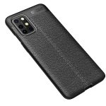 For OnePlus 8T Litchi Texture TPU Shockproof Case(Black) - Image 2