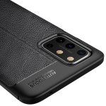 For OnePlus 8T Litchi Texture TPU Shockproof Case(Black) - Image 3