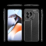 For OnePlus Ace 2/11R Litchi Texture Shockproof TPU Phone Case(Black) - Image 2