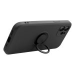 Θήκη SILICONE RING για IPHONE 15 PRO MAX μαύρη - Image 2