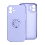 Θήκη SILICONE RING για IPHONE 15 PRO MAX μωβ