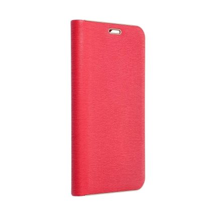 LUNA Book Gold Holster για IPHONE 15 Pro Max κόκκινο