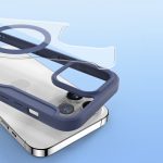 DUX DUCIS Skin X Pro - Αναδιπλούμενη θήκη συμβατή με MagSafe για Apple iPhone 15 Pro Max μπλε - Image 2