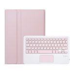 For Xiaomi Pad 6 / Pad 6 Pro A0N7-A Lambskin Texture Ultra-thin Bluetooth Keyboard Leather Case with Touchpad(Pink) - Image 2