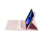 For Xiaomi Pad 6 / Pad 6 Pro A0N7 Lambskin Texture Ultra-thin Bluetooth Keyboard Leather Case(Pink) - Image 2