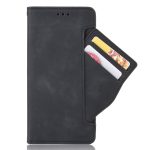 For OPPO Realme C21 Skin Feel Calf Pattern Horizontal Flip Leather Case with Holder & Card Slots & Photo Frame  (Black) - Image 3