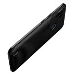 For OPPO Realme C21 Carbon Fiber Texture Shockproof TPU Case(Blue) - Image 2