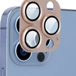 Enkay Προστασία Κάμερας Μεταλλικό Πλαίσιο Rose Gold για το iPhone 13 Pro / 13 Pro Max