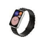 Metal Watch Band for Huawei Watch Fit - Three-beads (Black)