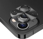 Για iPhone 14 / 14 Plus ENKAY από κράμα αλουμινίου σκληρυμένο γυαλί κάλυμμα μεμβράνης φακού (μαύρο)