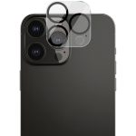 TOTUDESIGN AB-061 Golden Shield Series Metal Frame Camera Lens Film For iPhone 13 Pro / 13 Pro Max(Graphite) - Image 2