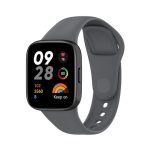 For Redmi Watch 3 Active  Sports Solid Color Silicone Replacement Watch Band(Grey)