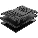 Για Lenovo Tab M10 3rd Gen Tire Texture TPU + Θήκη tablet PC με θήκη (Μαύρη) - Image 6