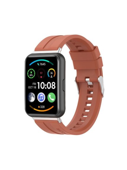 Για Huawei Watch Fit 2 Tire Tread Watch Band (Πορτοκαλί)