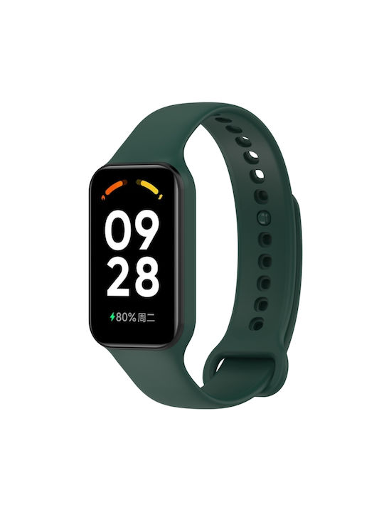 252bcc7c-d8ef-445d-94ab-fef1a4da1a42_0.jpg Για Redmi Band 2 Solid Color Silicone Integrated Band (Σκούρο Πράσινο) - Image 1