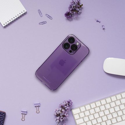 Θήκη Roar Pure Simple Fit - για iPhone 15 Purple