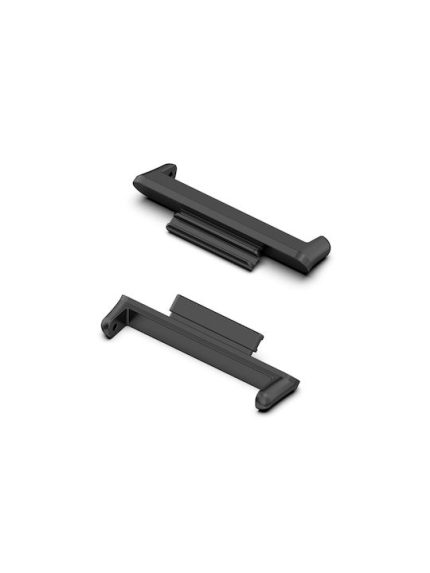 For Huawei Watch Fit 2 2 in 1 Metal Watch Band Connectors (Black)