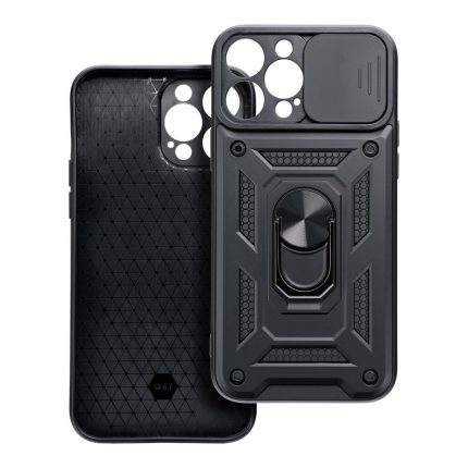 Θήκη SLIDE ARMOR για IPHONE 15 μαύρη