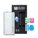 5D Full Glue Tempered Glass - για iPhone 15 μαύρο - Image 3