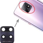 Τζαμάκι Κάμερας Μαύρο για Xiaomi Redmi 10X 5G/Redmi