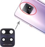 Τζαμάκι Κάμερας Μαύρο για Xiaomi Redmi 10X 5G/Redmi