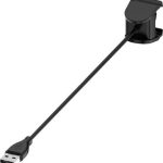 USB Fast Charging Replacement Charger Cable for Xiaomi Band 5/6(CA5446B/CA8856), Cable Length:30cm(Black)