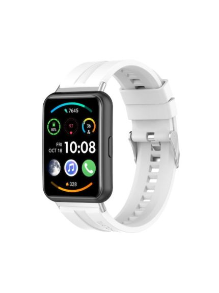 Για Huawei Watch Fit 2 Tire Tread Watch Band (Λευκό)