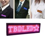 Σήμα LED με σήματα που εκπέμπουν φως σε κυλιόμενους χαρακτήρες, υποστήριξη πολλαπλών γλωσσών, μέγεθος οθόνης: 93 X 30 x 6 χιλιοστά