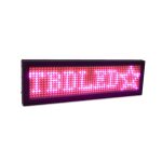 Σήμα LED με σήματα που εκπέμπουν φως σε κυλιόμενους χαρακτήρες, υποστήριξη πολλαπλών γλωσσών, μέγεθος οθόνης: 93 X 30 x 6 χιλιοστά - Image 2