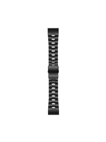 Για Garmin Fenix ​​3 26mm κράμα τιτανίου ζώνης ρολογιού γρήγορης αποδέσμευσης (μαύρο)