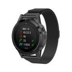 Για Garmin Fenix ​​6S Milanese Watch Band (Black)
