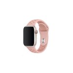 Devia Sport2 Λουράκι Σιλικόνης με Pin Ροζ (Apple Watch 42/44/45mm)