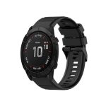 26mm For Garmin Fenix 7X- For Fenix 7X Solar -For  Tactix Delta- For  Enduro -For  Fenix 6X- For Fenix 6X Pro- For  Fenix 6X Sapphire- For Fenix 5X Sapphire -For Fenix 5X Plus -For Fenix 3 For Fenix 3 HR -For Fenix 3 Sapphire (μαύρο)