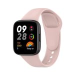 Για Redmi Watch 3 Loop Solid Color Silicone Watch Band(ροζ)
