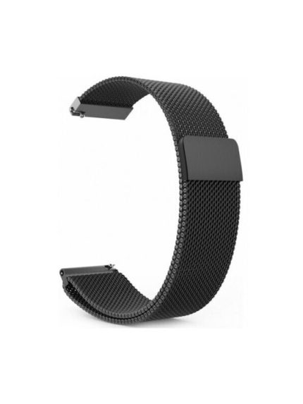 Ανταλλακτικό λουράκι QuickFit Huawei Watch Fit 2 Milanese Band Black
