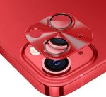 Για iPhone 14 / 14 Plus ENKAY από κράμα αλουμινίου σκληρυμένο γυαλί κάλυμμα μεμβράνης φακού (κόκκινο)