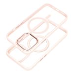 Color Edge Mag Cover συμβατό με MagSafe για IPHONE 15 ροζ - Image 2