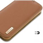 DUX DUCIS Hivo - Δερμάτινη θήκη πορτοφολιού για Apple iPhone 15 καφέ - Image 3