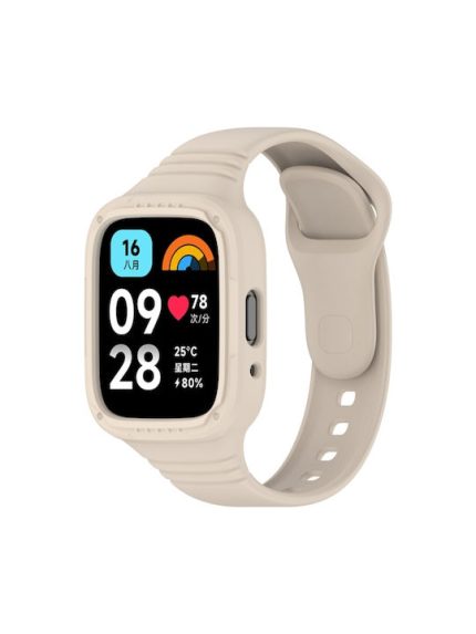 Για Redmi Watch 3 Active  Integrated Fully Enclosed Silicone  ΜΠΕΖ