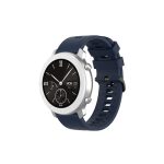 For Xiaomi MI Watch S1   For Xiaomi MI Watch Color 2   For Xiaomi MI Watch Sport   For Xiaomi MI Watch Color   For Xiaomi MI Watch S1 Pro 22mm Solid Color Soft Silicone Band (Midnight Blue)