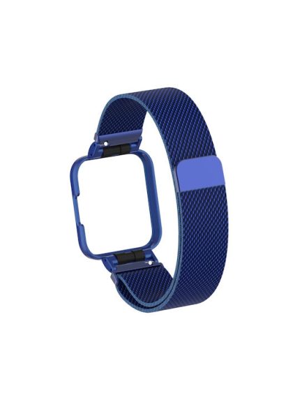 Για Xiaomi Redmi Watch 2 Milanese Magnetic Metal Watchband (Μπλε)