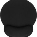 Mouse Pad 250mm με Στήριγμα καρπού Μαύρο 5901737891174